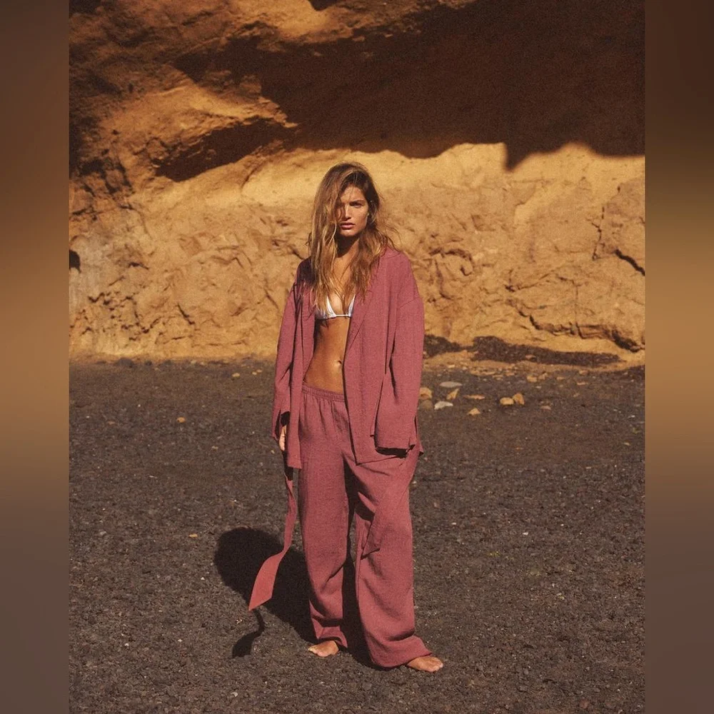 ZW COLLECTION FLARED PANTS - Picture 1 of 6